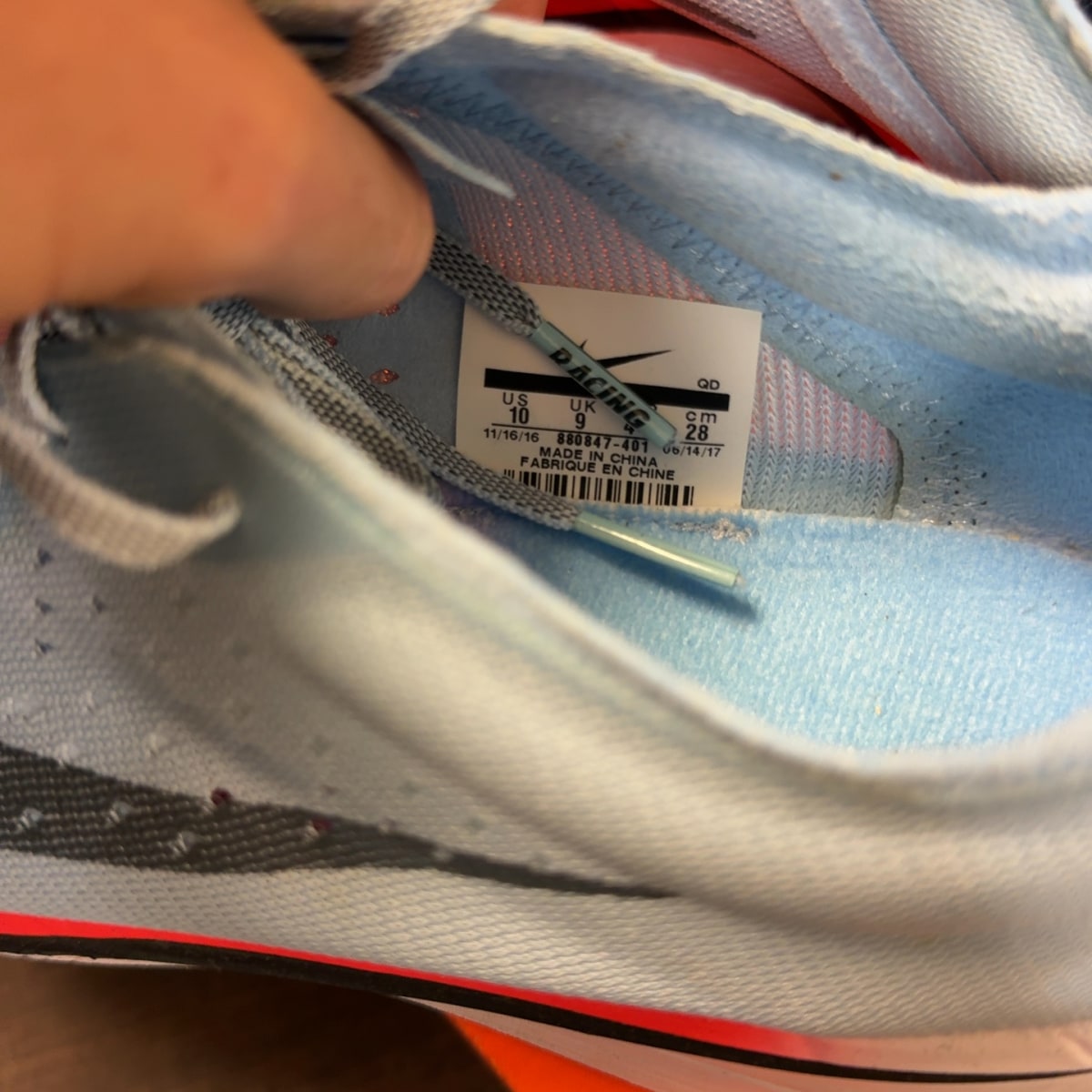 Nike Zoom Vaporfly 4% Ice Blue - Image 7