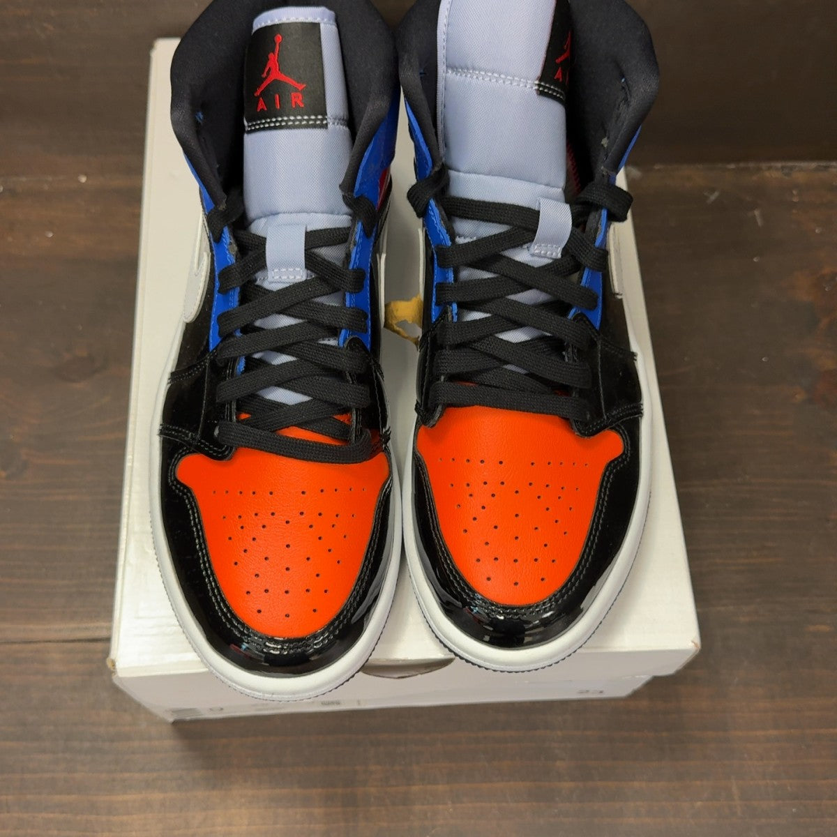 Jordan 1 Mid Multi Patent (Women's) - Image 3