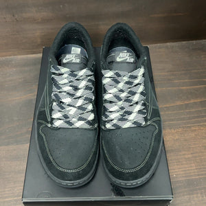 Jordan 1 Retro Low OG SP Travis Scott Black Phantom Size 11.5 (Pre-Owned) - Image 3