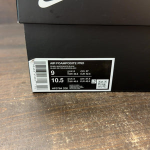Nike Air Foamposite Pro Pearl (2025) Size 9 (Pre-Owned) - aux