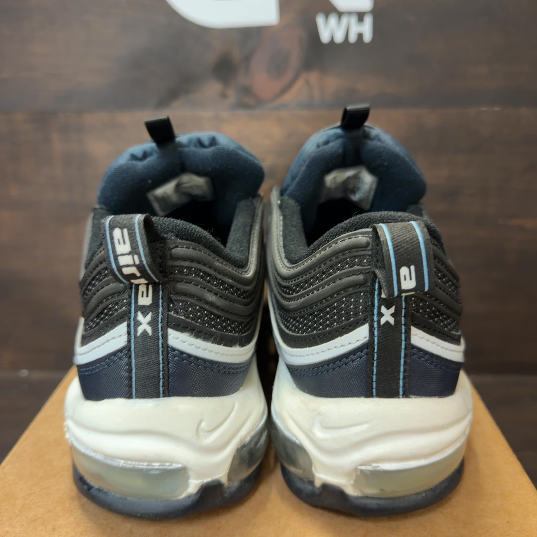 Nike Air Max 97 Black Dark Obsidian University Blue Size 9.5 (Pre-Owned) - Image 4