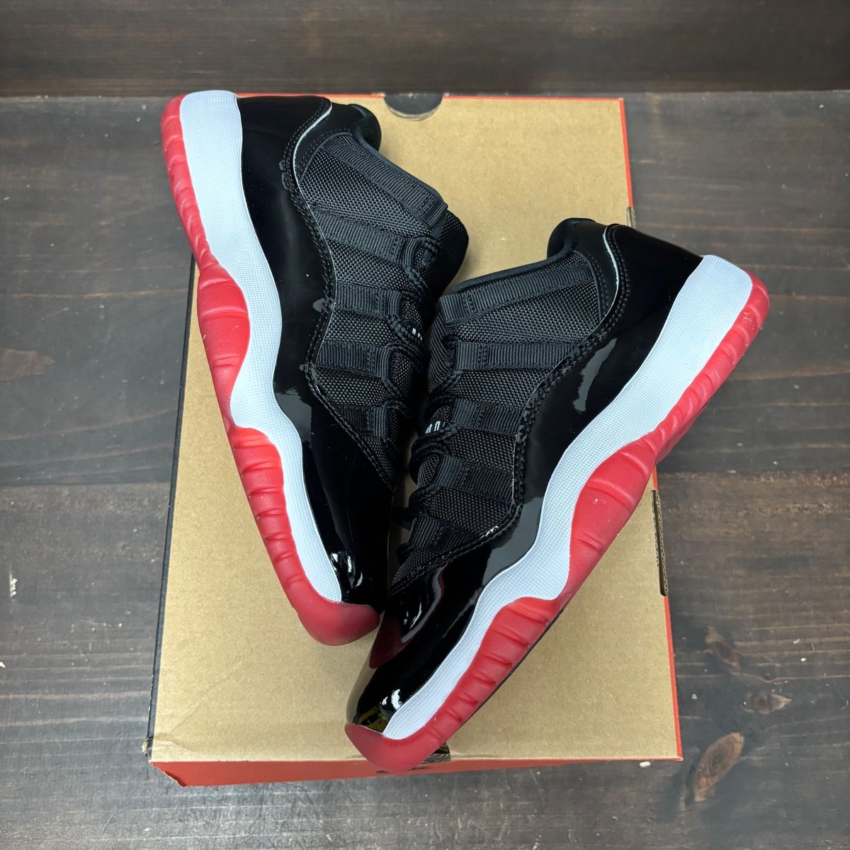 Jordan 11 Retro Low Bred (GS) (2025) Size 6Y (Pre-Owned) - back
