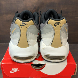 Nike Air Max 95 Recraft GS 'White Metallic Gold' Size 6.5Y (Pre-Owned) - aux