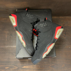 Jordan 6 Retro Infrared Black (2014) Size 11.5 (Pre-Owned) - back
