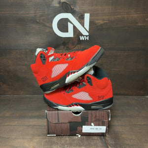 Jordan 5 Retro Raging Bull Red (2021) - Image 1