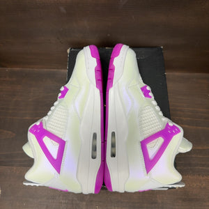 Jordan 4 Retro Hyper Violet (GS) - Image 6