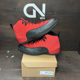 Jordan 12 Retro Reverse Flu Game Size 12 (Pre-Owned) - front