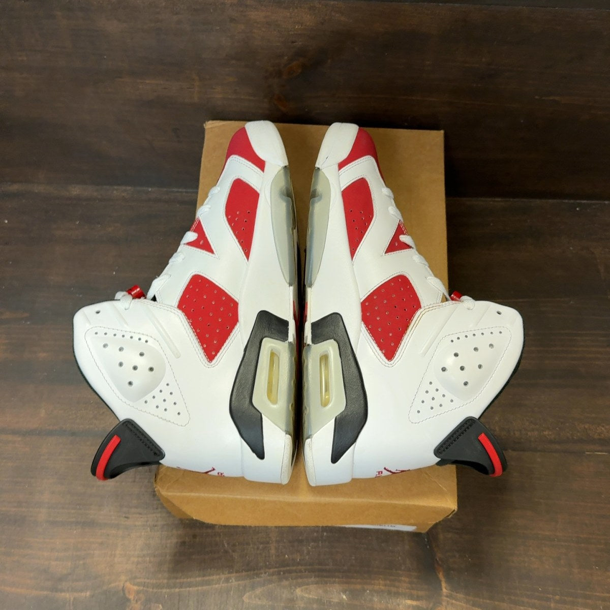 Jordan 6 Retro Carmine (2021) Size 8.5 (Pre-Owned) - Image 5