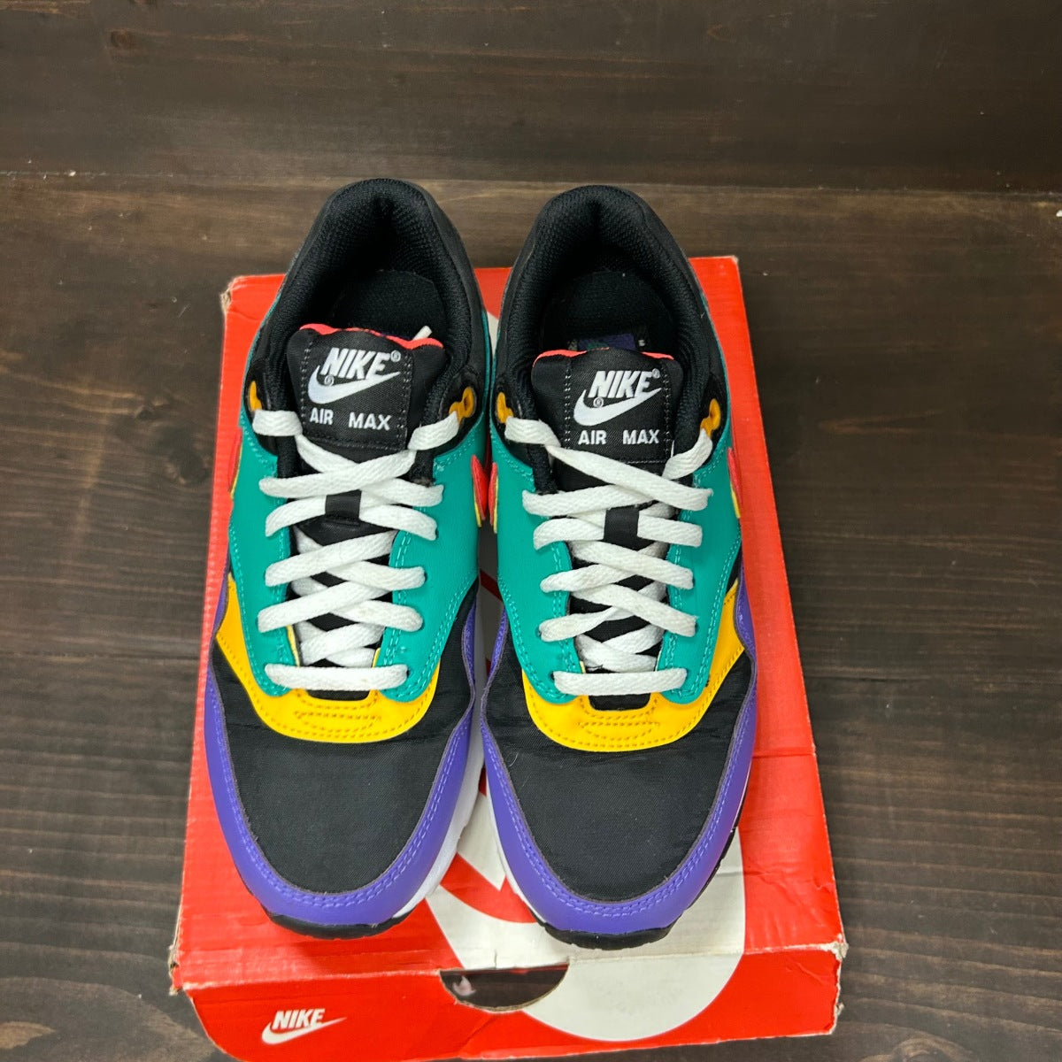 Nike Air Max 1 Game Change Black Kinetic Green (GS) - Image 3