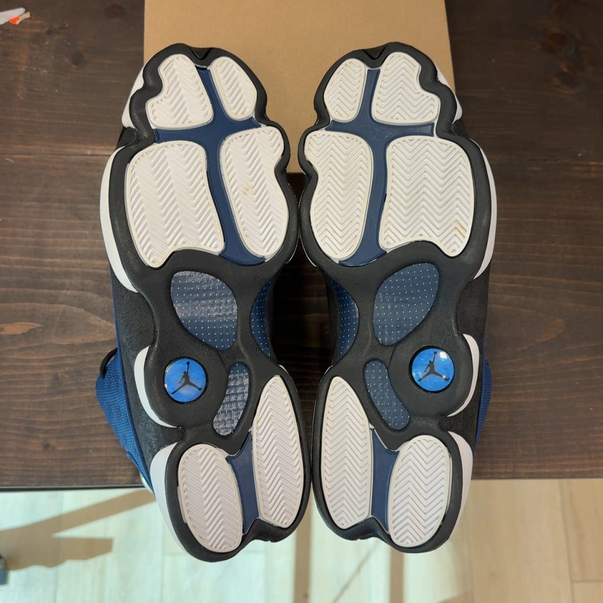 Jordan 13 Retro Brave Blue Size 13 (Pre-Owned) - aux