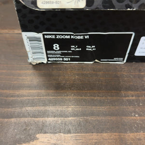 Nike Kobe 6 Imperial Purple Size 8 (Pre-Owned) - aux