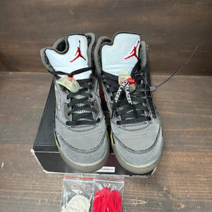 Jordan 5 Retro Off-White Muslin Size 8.5 (Pre-Owned) - back