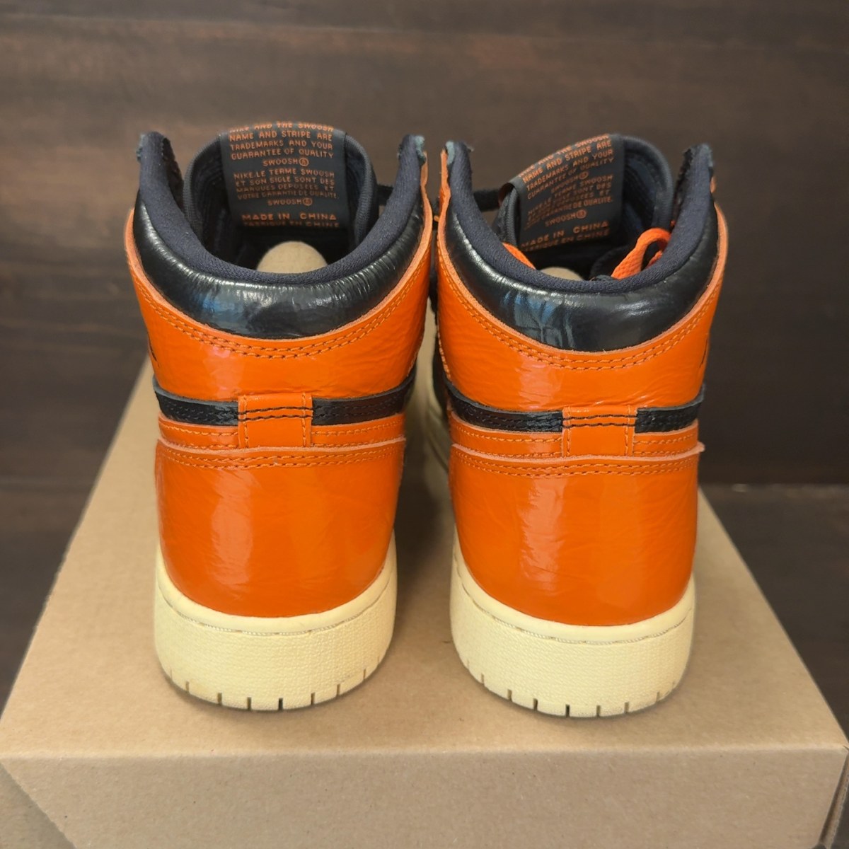 Jordan 1 Retro High Shattered Backboard 3.0 (GS) Size 4Y (Pre-Owned) - Image 5