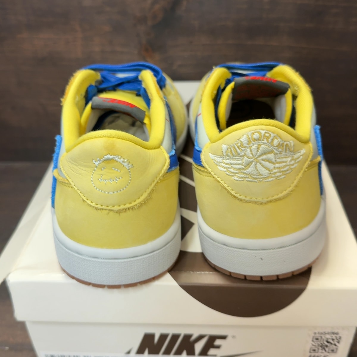 Jordan 1 Retro Low OG SP Travis Scott Canary (Women's) - Image 4