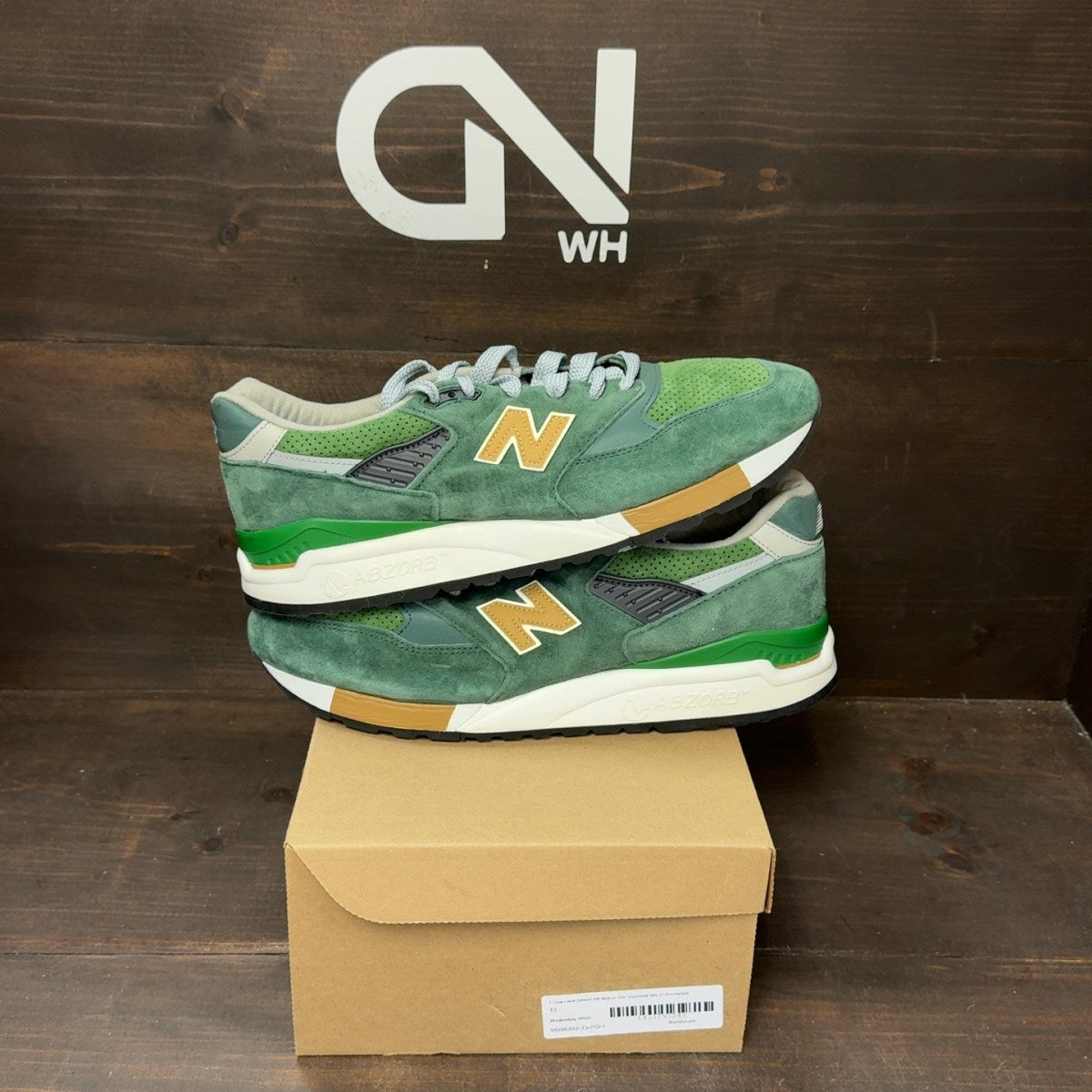 J. Crew x New Balance 998 Made in USA 'Greenback' Size 13 (Pre-Owned) - Image 1