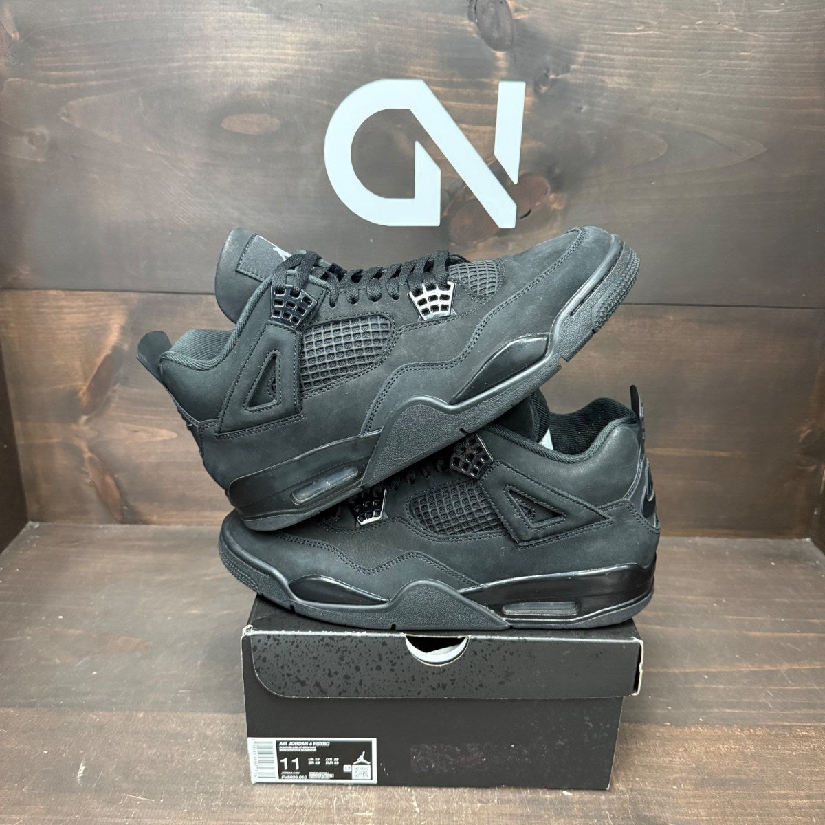 Jordan 4 Retro Black Cat (2025) - Image 1
