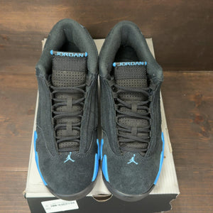 Jordan 14 Retro Black University Blue (2026) Size 10.5 (Pre-Owned) - tag