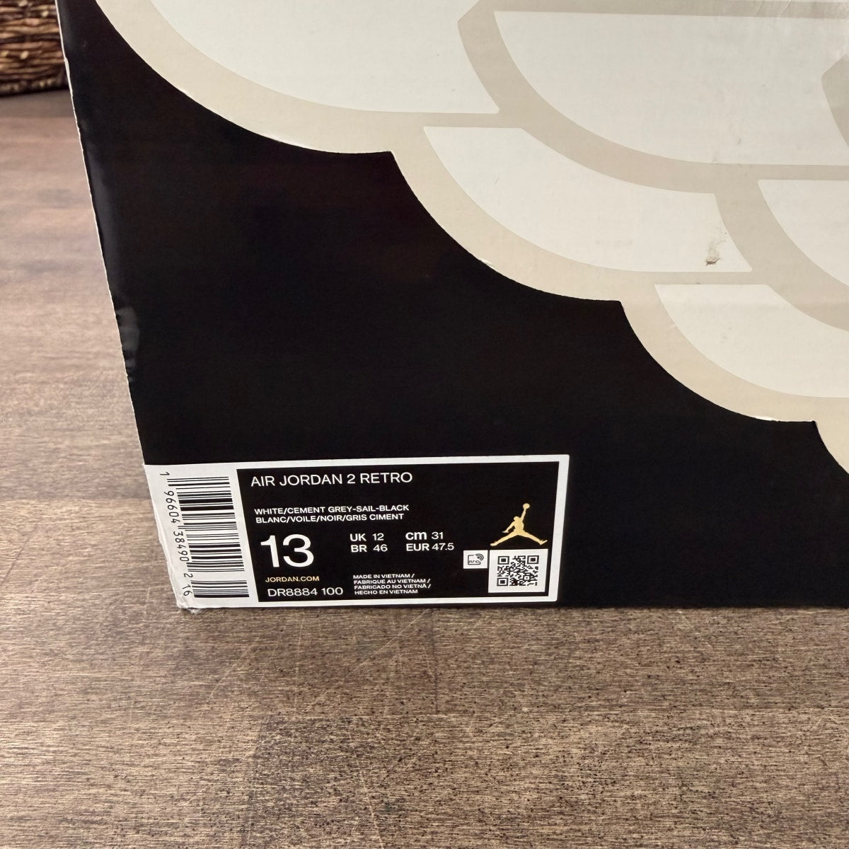 Jordan 2 Retro Cement Grey - Image 6