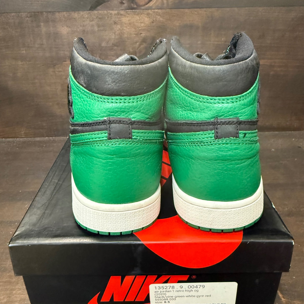 Jordan 1 Retro High Pine Green Black - Image 5