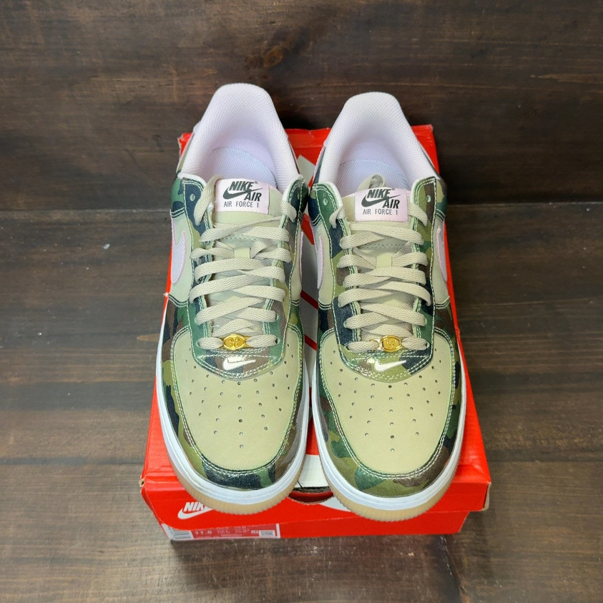 Nike Air Force 1 Low '07 LV8 Patent Camo Pink - Image 3