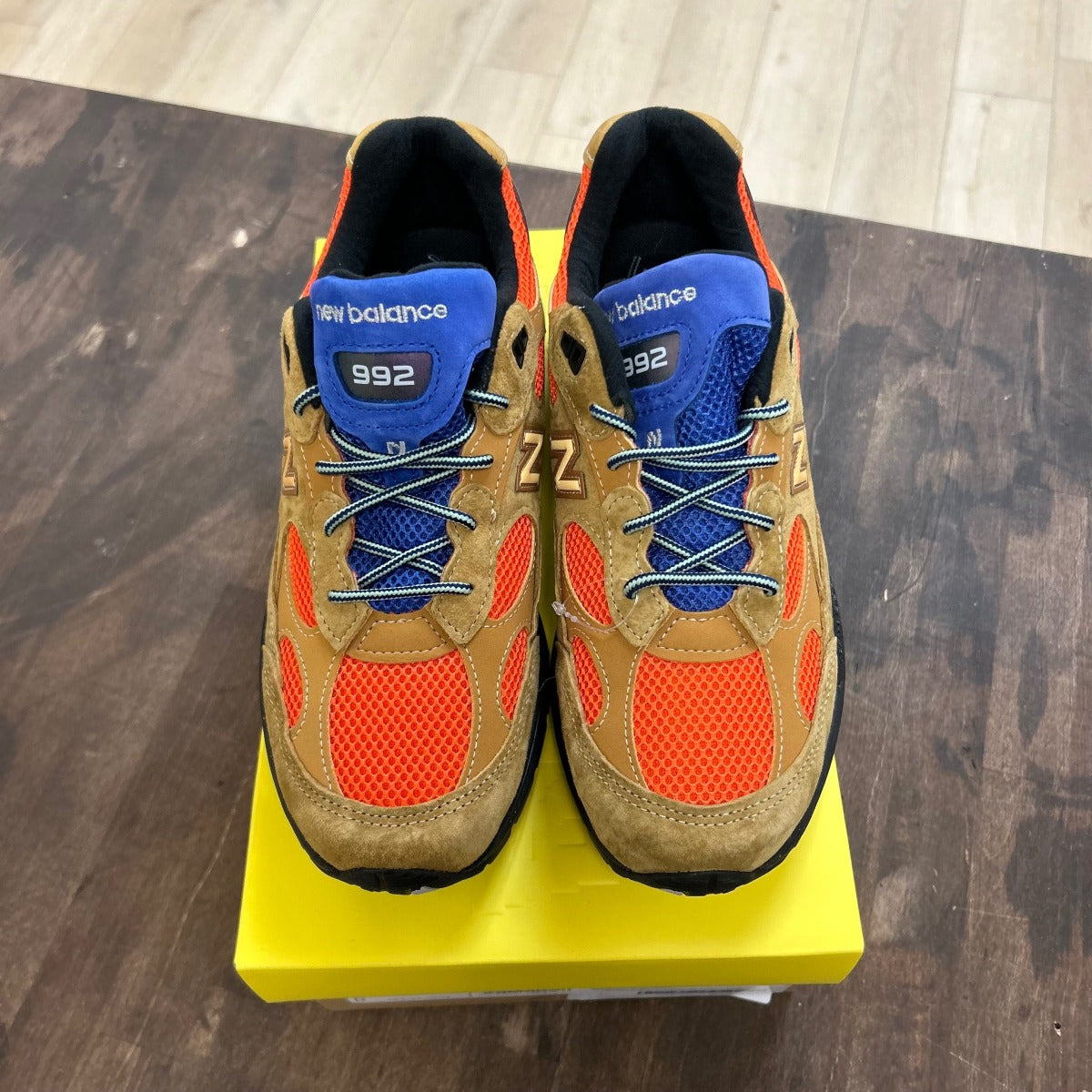 New Balance 992 MiUSA Action Bronson Tiger Eye - Image 2