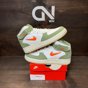 Nike Air Force 1 Mid QS Jewel Oil Green Size 10.5 (Pre-Owned) - Image 1
