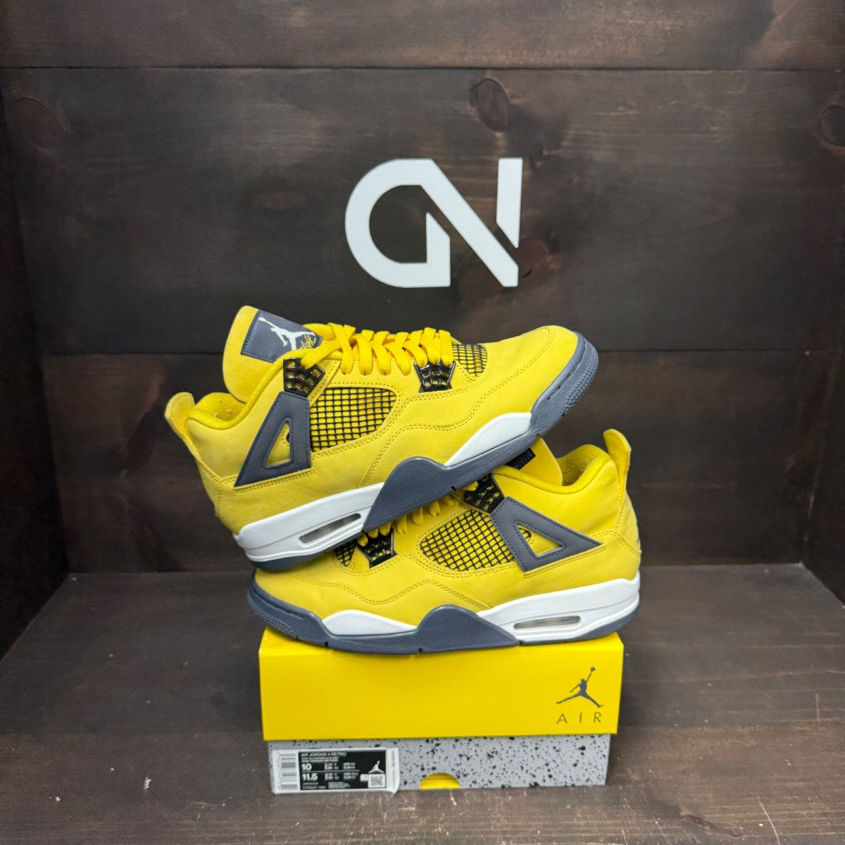 Jordan 4 Retro Lightning (2021) - Image 1