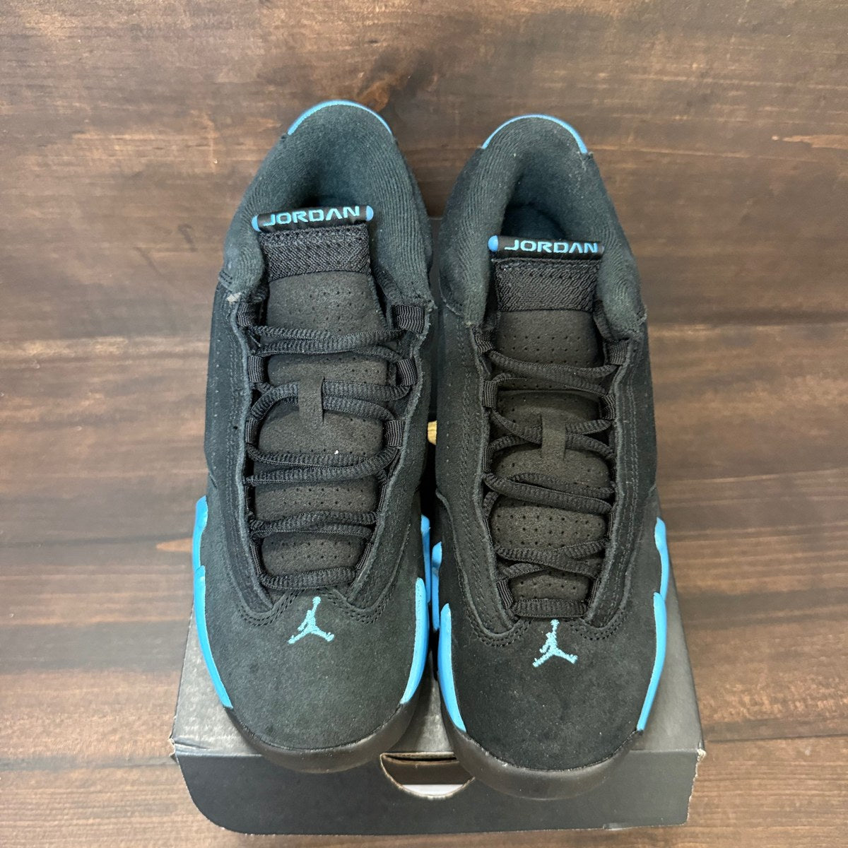 Jordan 14 Retro Black University Blue (2026) (GS) - Image 2