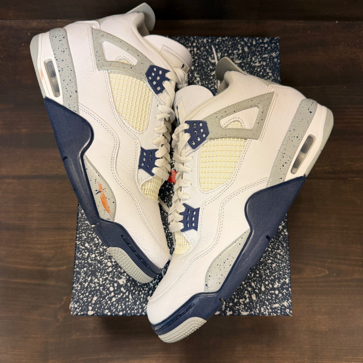 Jordan 4 Retro Midnight Navy - Image 2