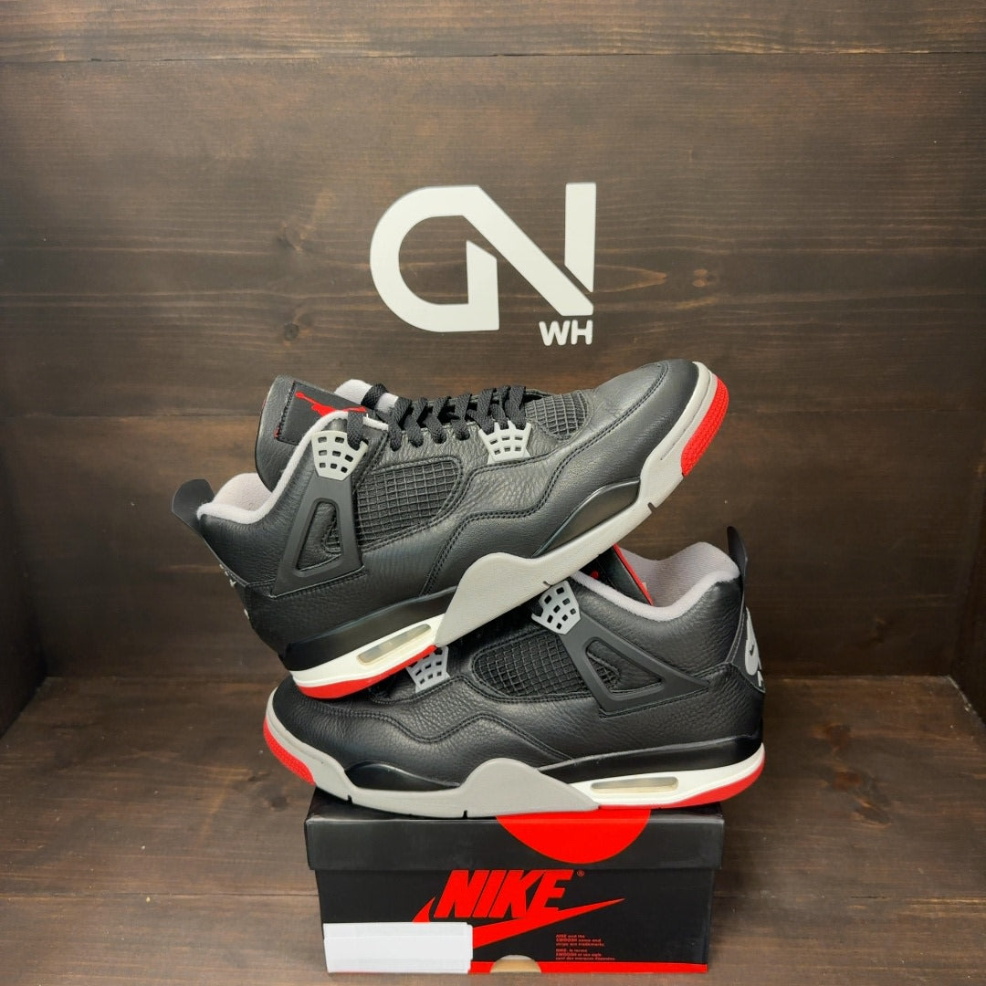 Jordan 4 Retro Bred Reimagined Size 11.5 (Pre-Owned) - Image 1