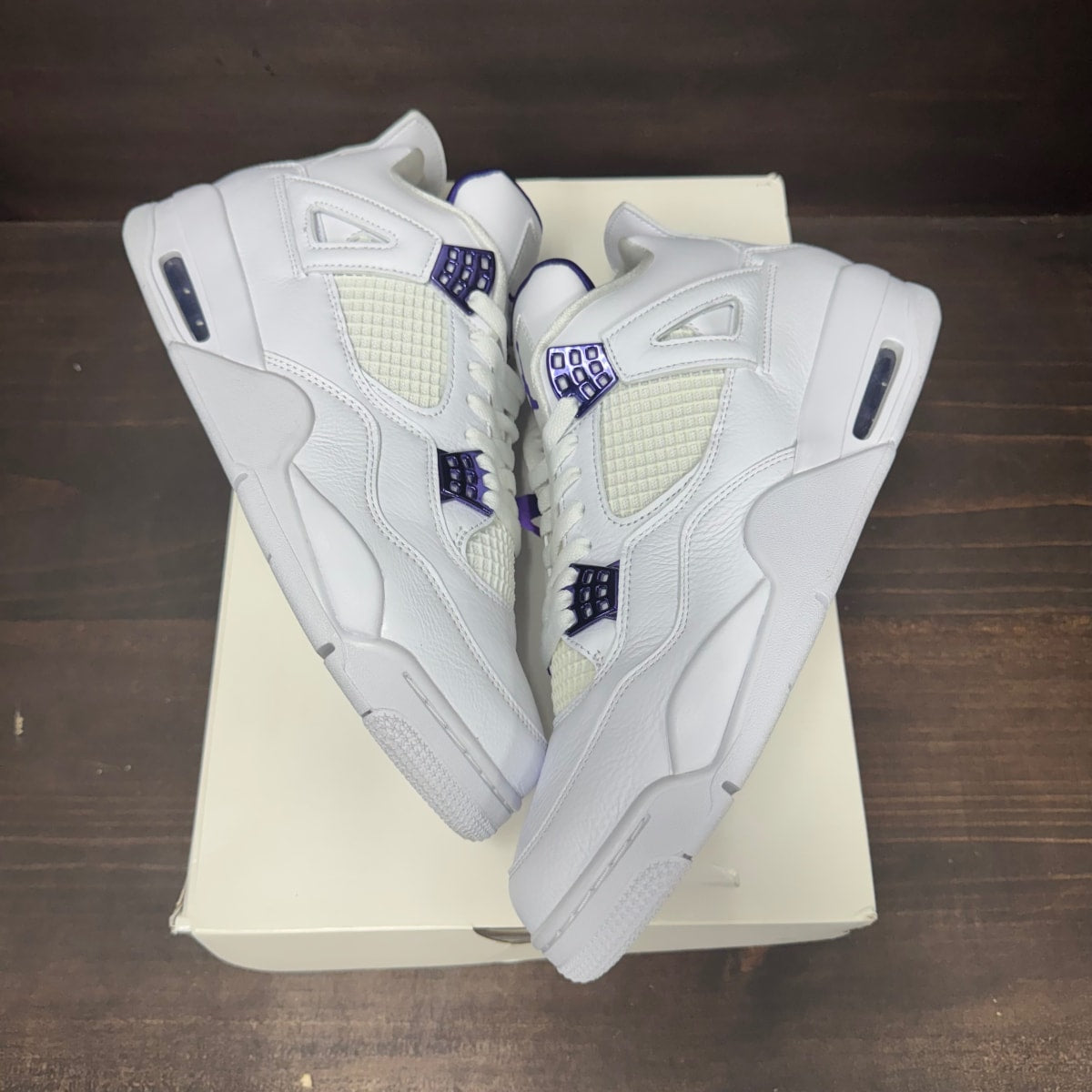 Jordan 4 Retro Metallic Purple - Image 2