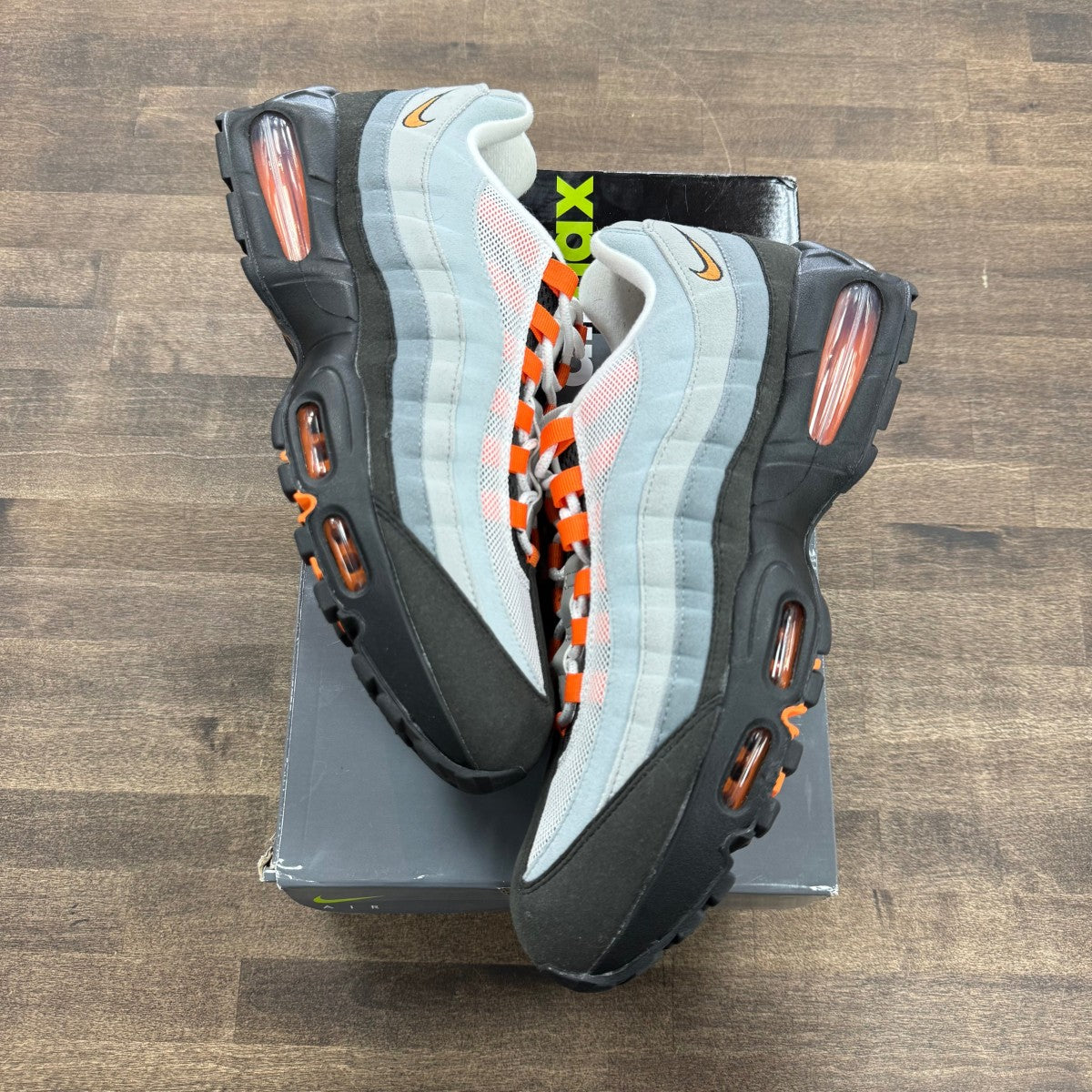 Nike Air Max 95 OG Big Bubble Bright Mandarin (2025) Size 11.5 (Pre-Owned) - Image 1