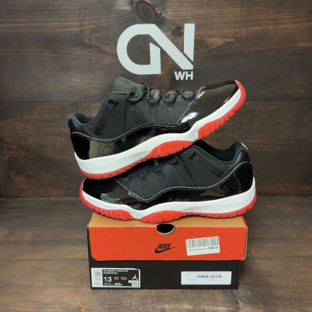 Jordan 11 Retro Low Bred (2025) - Image 1