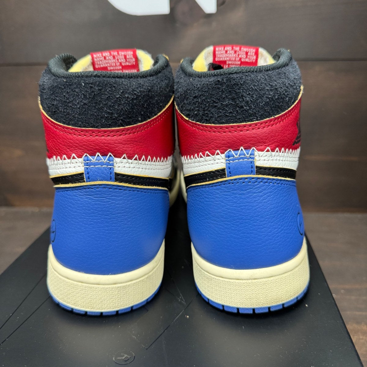 Jordan 1 Retro High OG SP Fragment x Union LA Varsity Red Sport Royal - Image 5