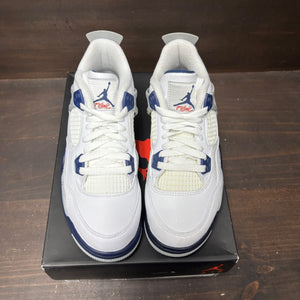 Jordan 4 Retro Midnight Navy (GS) Size 6.5Y (Pre-Owned) - side