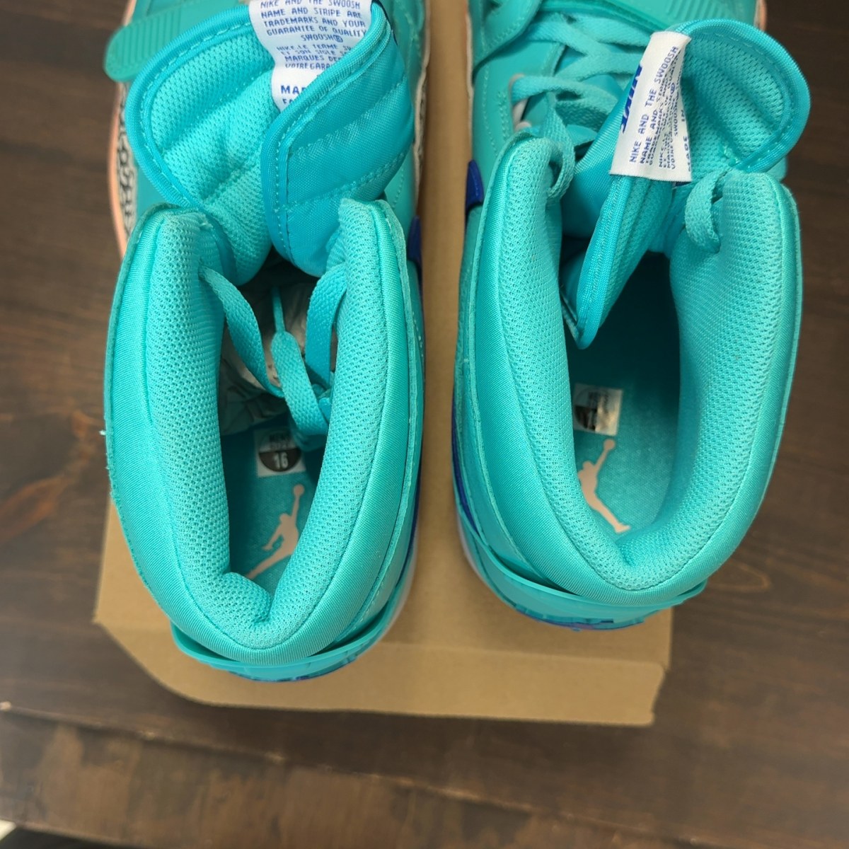 Jordan Legacy 312 Hyper Jade Size 16 - Image 6