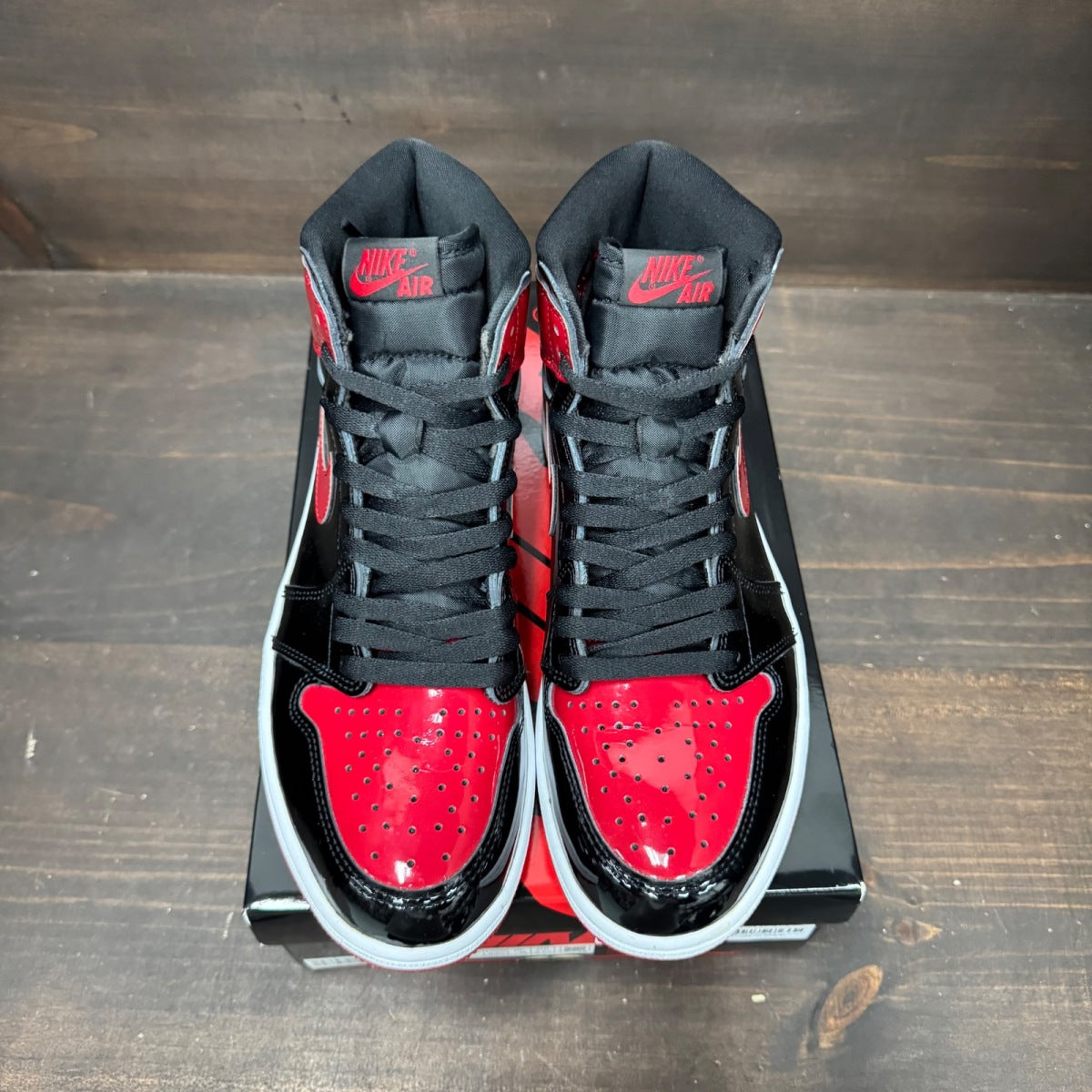 Jordan 1 Retro High OG Patent Bred - Image 3