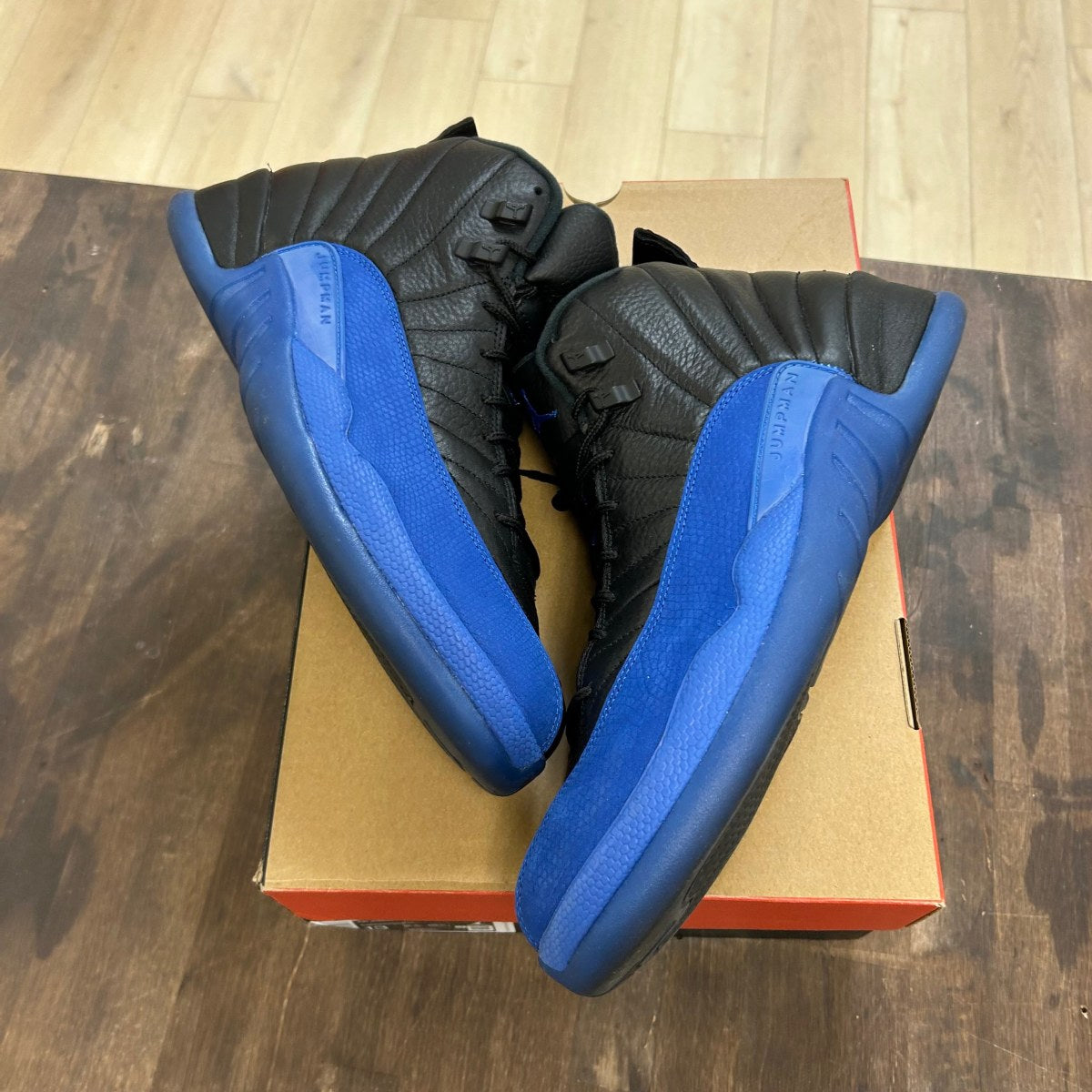 Jordan 12 Retro Black Game Royal - Image 1