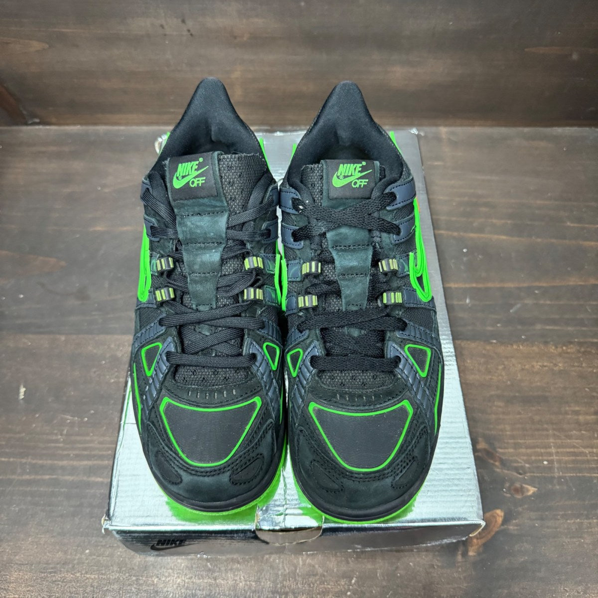 Nike Air Rubber Dunk Off-White Green Strike - Image 3