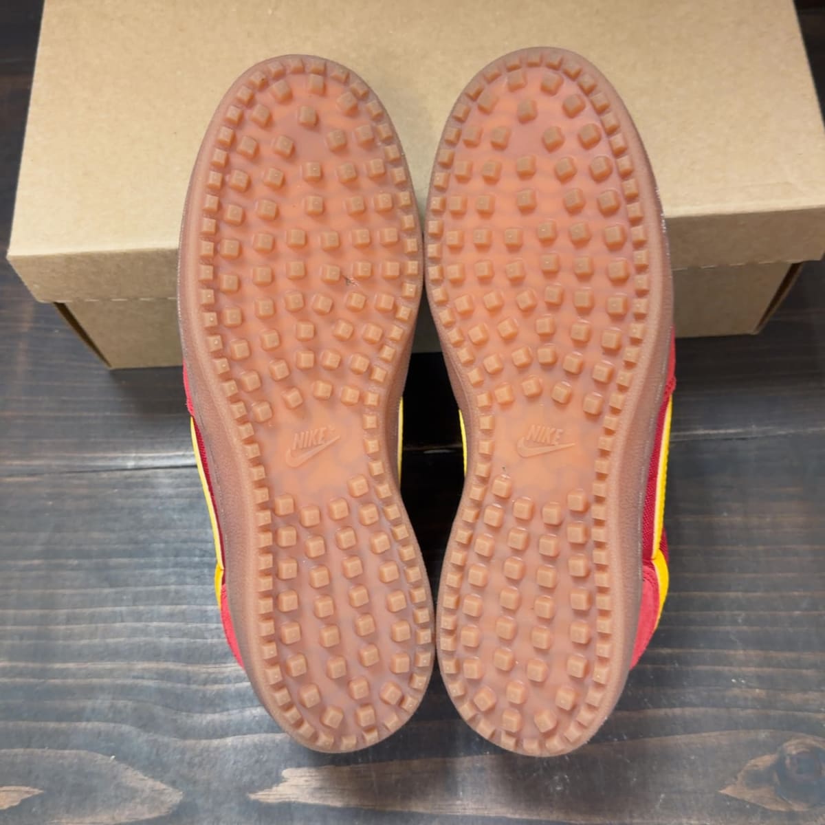 Nike Field General Gym Red Gum Medium Brown Team Gold (GS) Size 6Y (Pre-Owned) - aux
