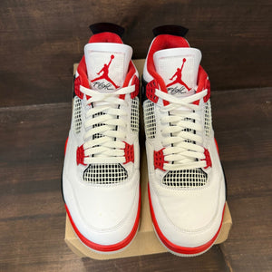 Jordan 4 Retro Fire Red (2020) Size 11 (Pre-Owned) - Image 2