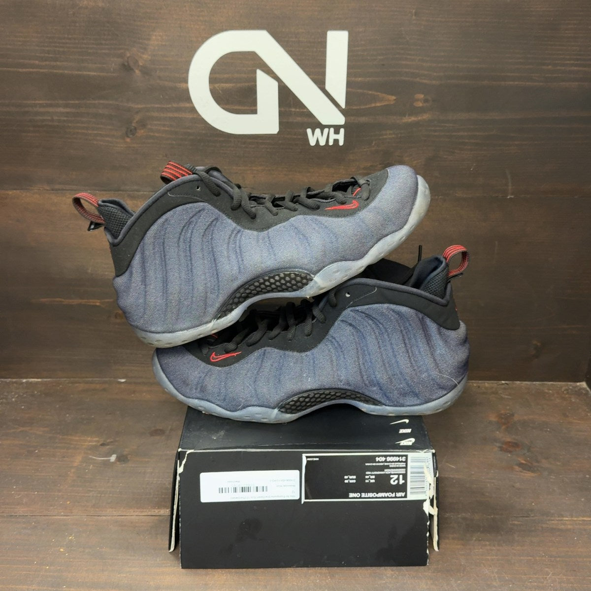Nike Air Foamposite One Denim - Image 1