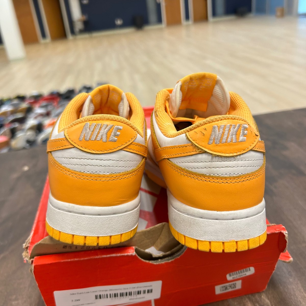 Nike Dunk Low Laser Orange (Women's) - Image 4