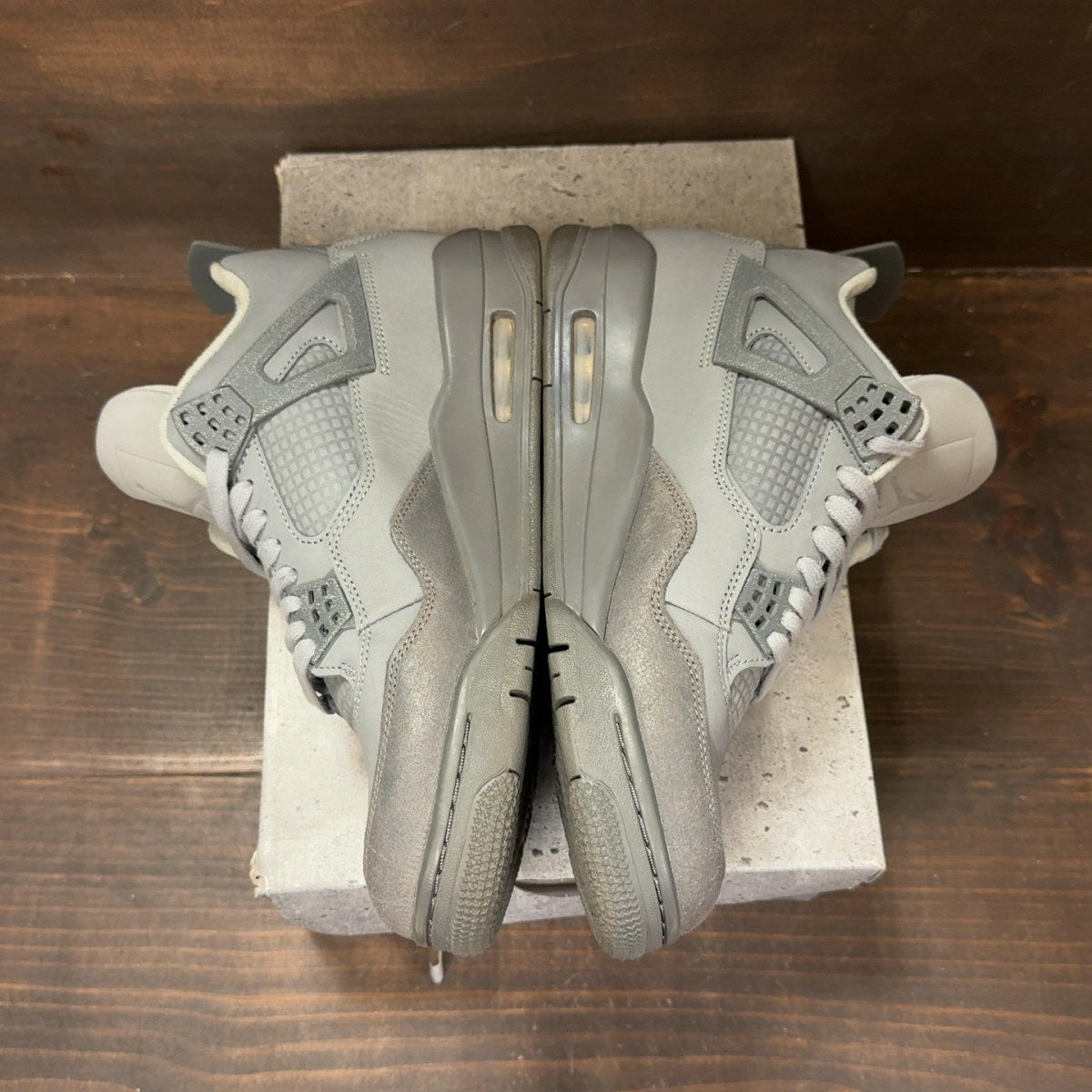 Jordan 4 Retro SE Paris Olympics Wet Cement - Image 4