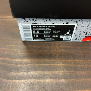 Jordan 4 Retro Military Blue (2024) Size 8.5 (Pre-Owned) - aux