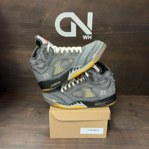 Jordan 5 Retro Off-White Muslin Size 10 (Pre-Owned) - Image 1