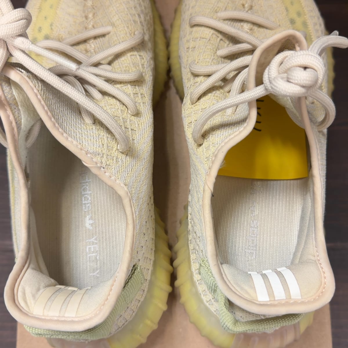 adidas Yeezy Boost 350 V2 Flax Size 10 (Pre-Owned) - aux