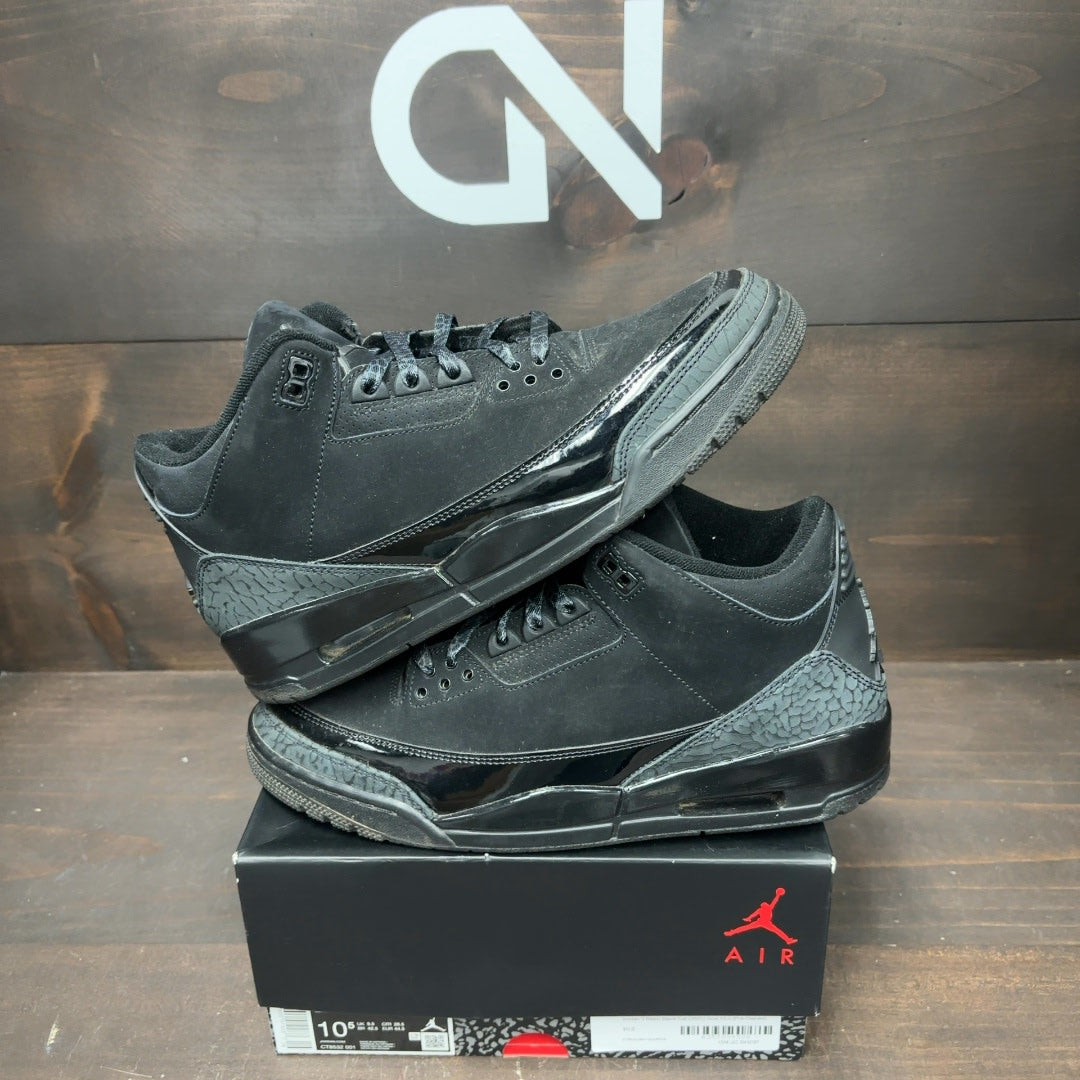 Jordan 3 Retro Black Cat (2025) - Image 1