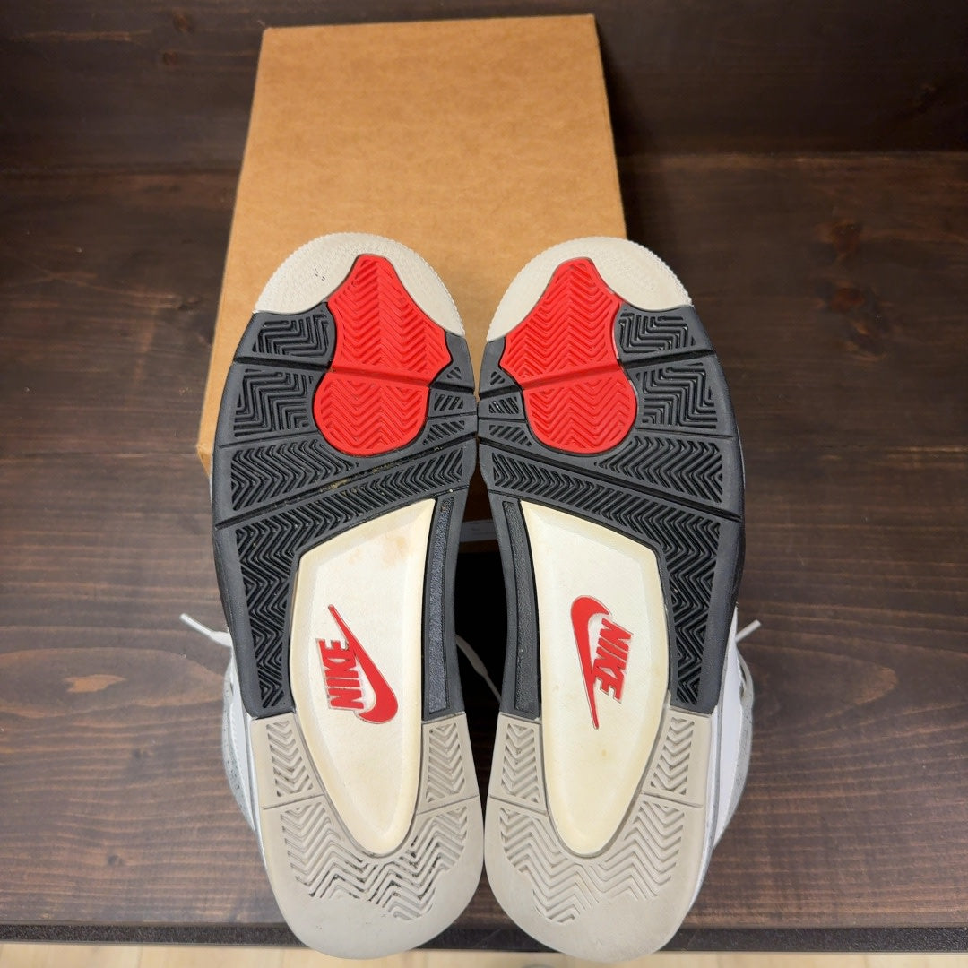 Jordan 4 Retro White Cement (2025) Size 10.5 (Pre-Owned) - Image 7