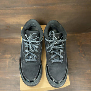 Jordan 3 Retro Black Cat (2025) Size 10.5 (Pre-Owned) - Image 3